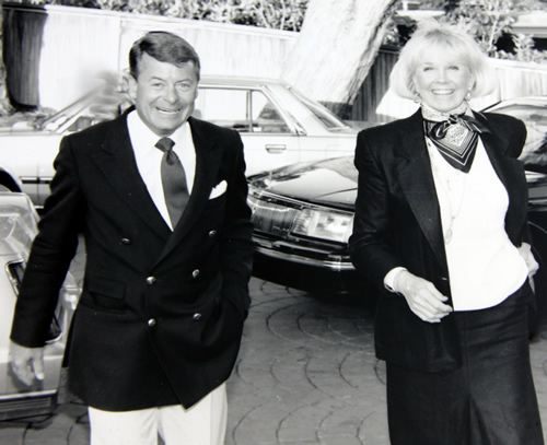 Actress Doris Day and businessman Dennis LeVett